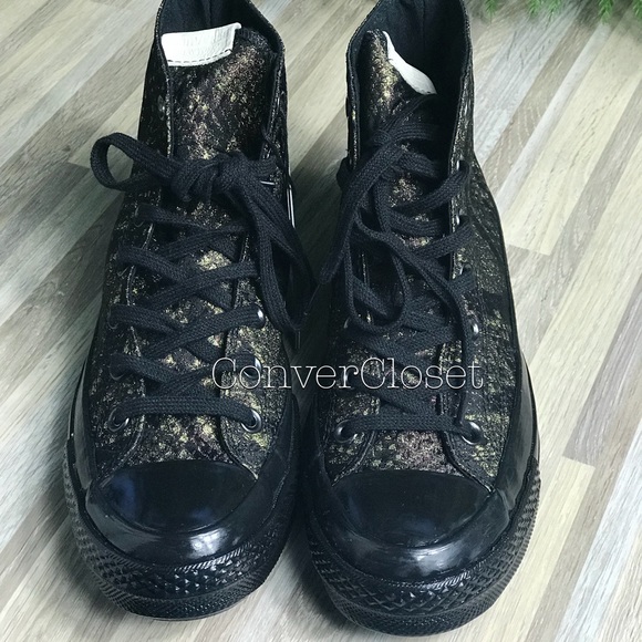 NWT Converse Ctas 70 HI NY Lurex Snake W AUTHENTIC - Picture 6 of 8